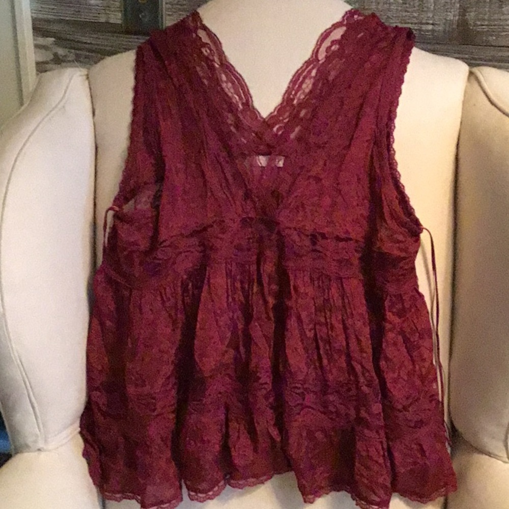 Free People Intimate Lace Top